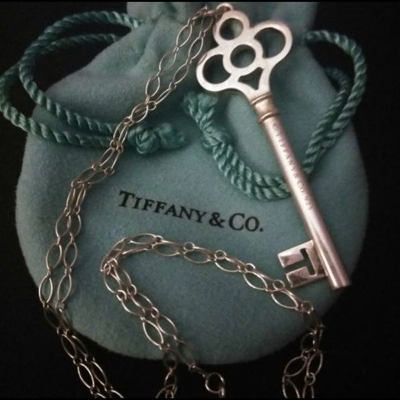 Tiffany & Co. Jewelry - Tiffany & Co Authentic Key to my Heart pendant.